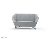 Sofa 2 places 3angle