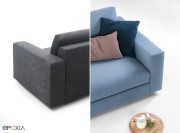 Détail accoudoir canapé et fauteuil Classic