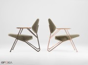 Fauteuils Polygon par Prostoria