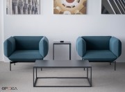 Fauteuils attente Segment