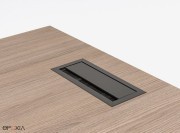 Détail électrification et connectique sur le plateau