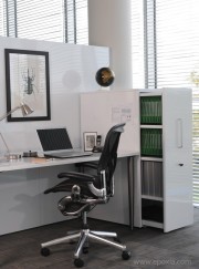 Rangement composable Tower blanc