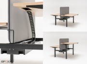 Réglage indépendant de chaque plateau