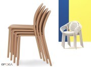 Chaises et fauteuils empilables Remind