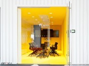 Revêtement mural acoustique Buzziskin uni jaune
