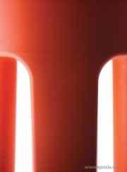 Pots design Sepio orange mat