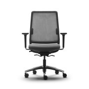 Siège de travail avec accoudoirs réglables en hauteur Sense