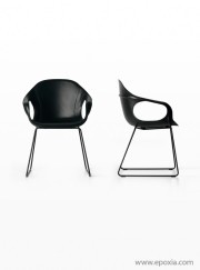 Fauteuil visiteur collection Elephant cuir 