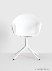 Fauteuil visiteur collection Elephant piètement croix