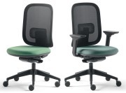 Fauteuil de bureau Alaia avec ou sans accoudoirs
