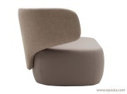 Canapé d'attente Basel bicolore Softline