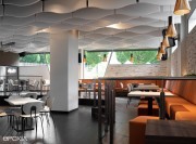 Panneaux acoustiques suspendus Curved Baffle