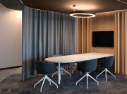 Modularité des espaces de réunion avec les rideaux Snowcurtains