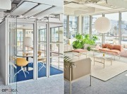 Solution acoustique suspendue, cloisons Sonic