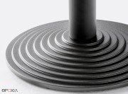 Détail base ronde table Step