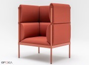 Fauteuil Stilt dossier haut