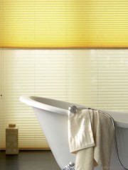 Store plissé jaune Luxaflex