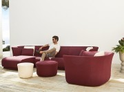 Sofa Suave pour terrasses et jardins, par Vondom