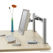 Support écran LCD avec bras pour portique