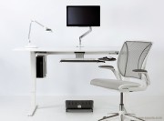Support écran réglable M2 aluminium poli