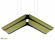 Suspension acoustique Pagoda, gamme Snowsound