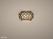Applique murale or Caboche piccola par Foscarini