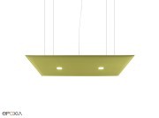 Luminaire acoustique Oversize Lux, gamme Snowsound