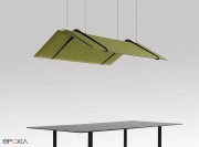 Suspension acoustique Pagoda, gamme Snowsound