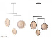 Suspensions Focus 3, structure noire ou blanche