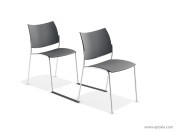 Système d'attache pour chaises de conférence Cobra