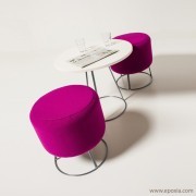 Table gigogne Paddy et poufs Paddy