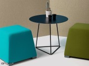 Table basse noire Circuit