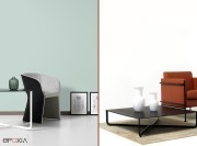Bout de canapé table XS et table basse XL