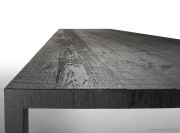 Table en bois chêne carbon Tense