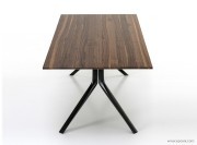 Table rectangulaire en bois massif Oops