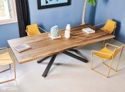 Table de réunion Noyer massif collection Pechino