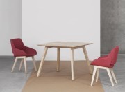 Table carrée Monk bois massif