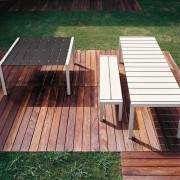 Tables d'extérieur Sushi en alucompact