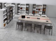 Grande table Zefiro en chêne