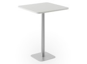 Table"carrée arrondie" haute Arrondia