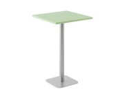 Table carrée haute Arrondia