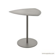 Table collectivite kensho plateau en acier lave 