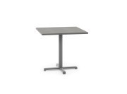 Table Riquadra carrée, plateau Stratifié Tweed 80 x 80 cm