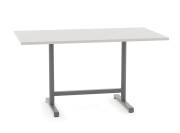 Table Riquadra rectangulaire, plateau 140 x 80 cm