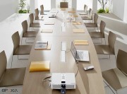 Table de réunion collection Fregate chêne