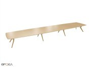 Table grande longueur Tribu bois massif