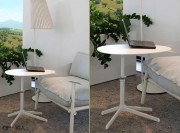 Table d'appoint outdoor réglable en hauteur Terramera