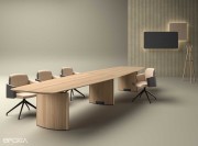 Table de réunion Eleva H.75 cm