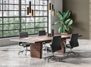 Table de réunion haut de gamme X10 Ebene avec top access