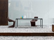 Table rectangulaire béton usage extérieur Boiacca